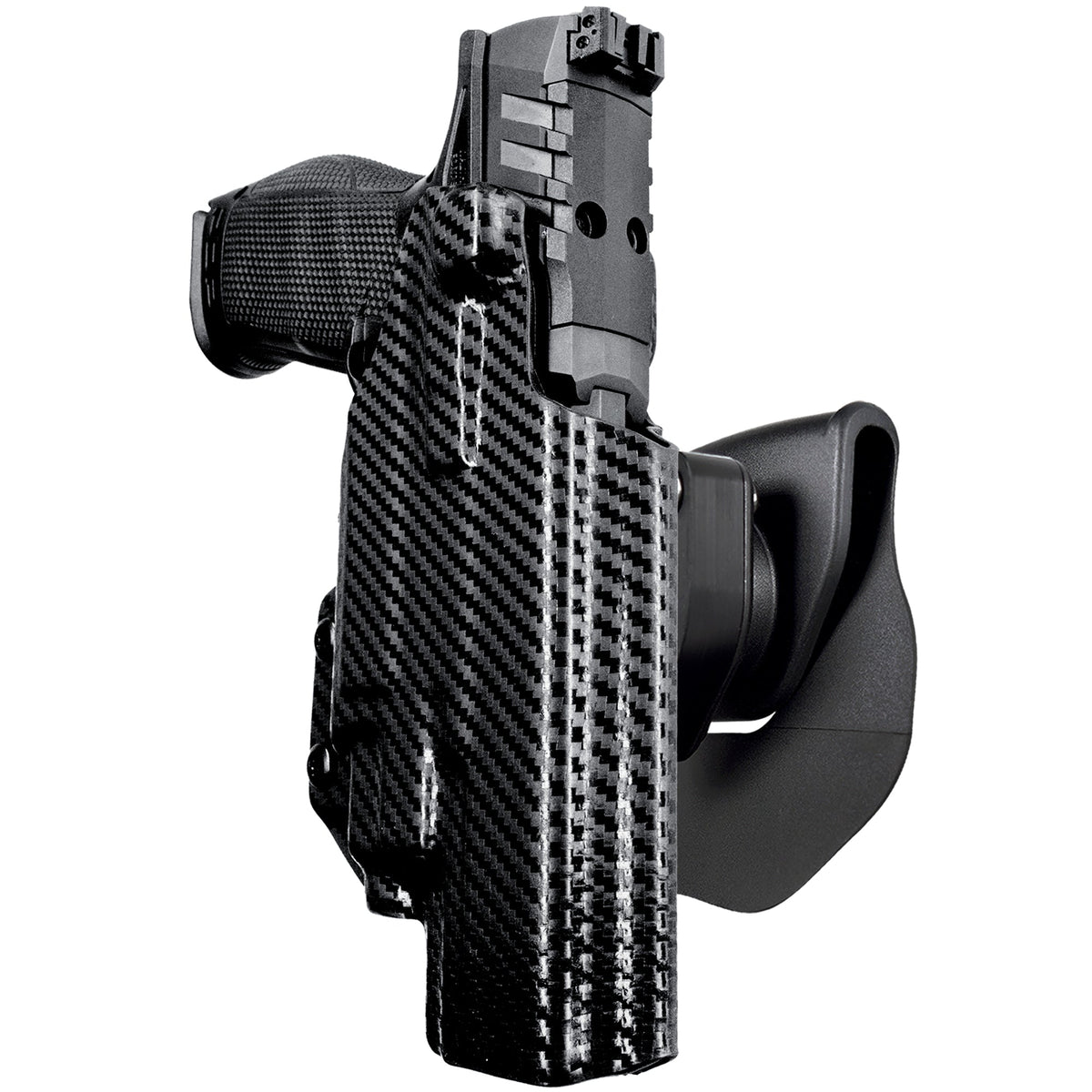 Walther PDP 5" w/ Streamlight TLR-7/TLR-8 OWB Quick Release Paddle Holster by Black Scorpion Outdoor Gear – view 2