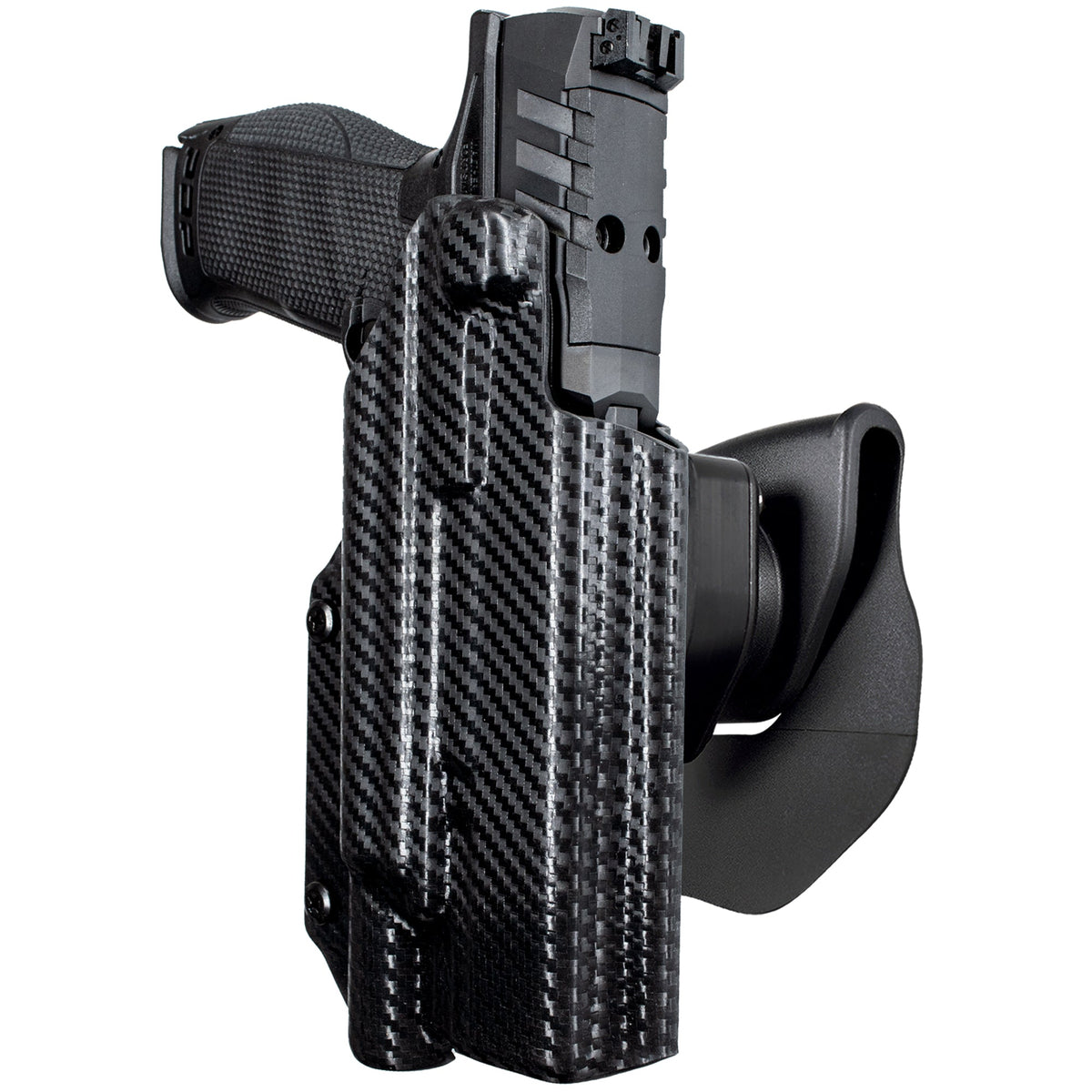 Walther PDP 5'' w/ SureFire X300U-A OWB Quick Release Paddle Holster by Black Scorpion Outdoor Gear – view 2