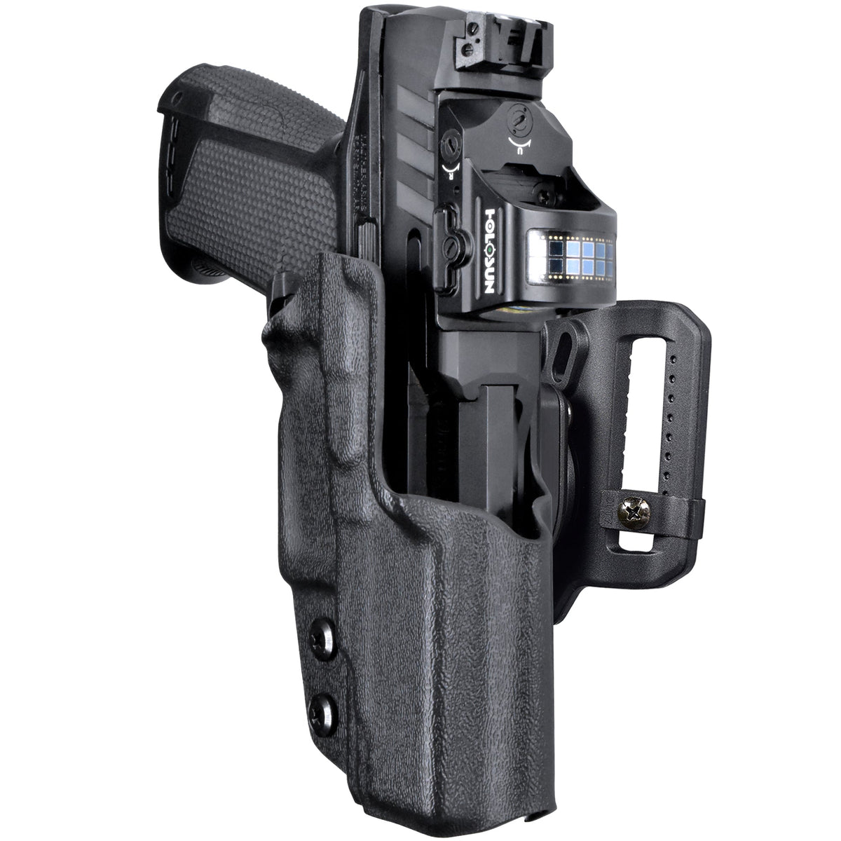 Walther PDP F Series 3.5'' OWB Quick Release Belt Loop Holster by Black Scorpion Outdoor Gear