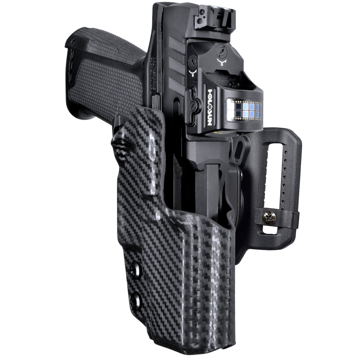 Walther PDP F Series 3.5'' OWB Quick Release Belt Loop Holster by Black Scorpion Outdoor Gear – view 2