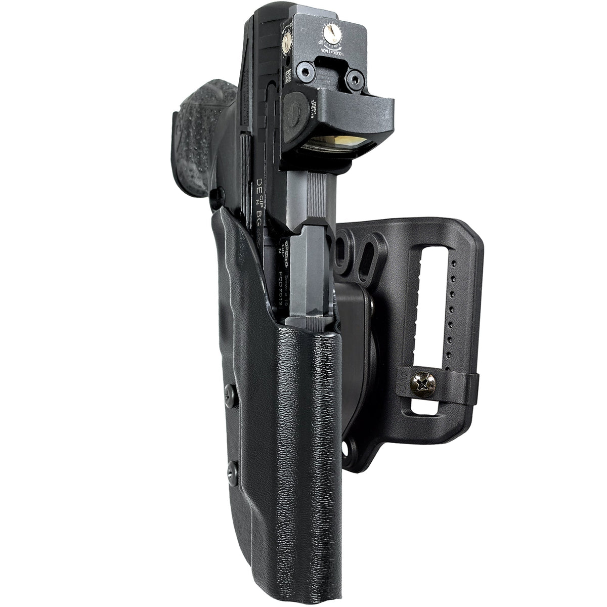 Walther Q5 Match Polymer Frame Quick Release Belt Loop Holster by Black Scorpion Outdoor Gear