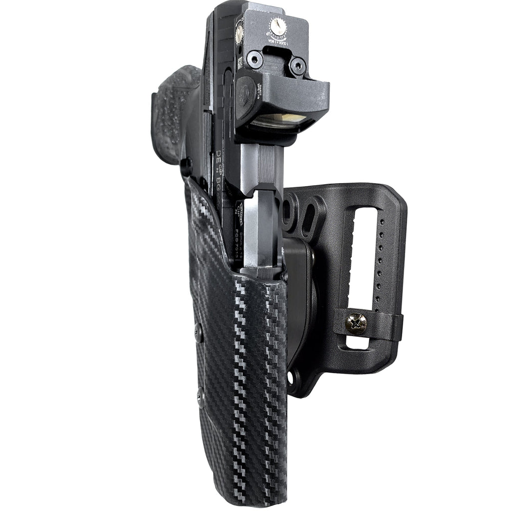 Walther Q5 Match Polymer Frame Quick Release Belt Loop Holster by Black Scorpion Outdoor Gear – view 2