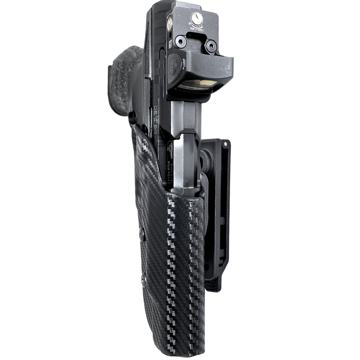 Walther Q5 Match Polymer Frame Quick Release IDPA Holster by Black Scorpion Outdoor Gear – view 2