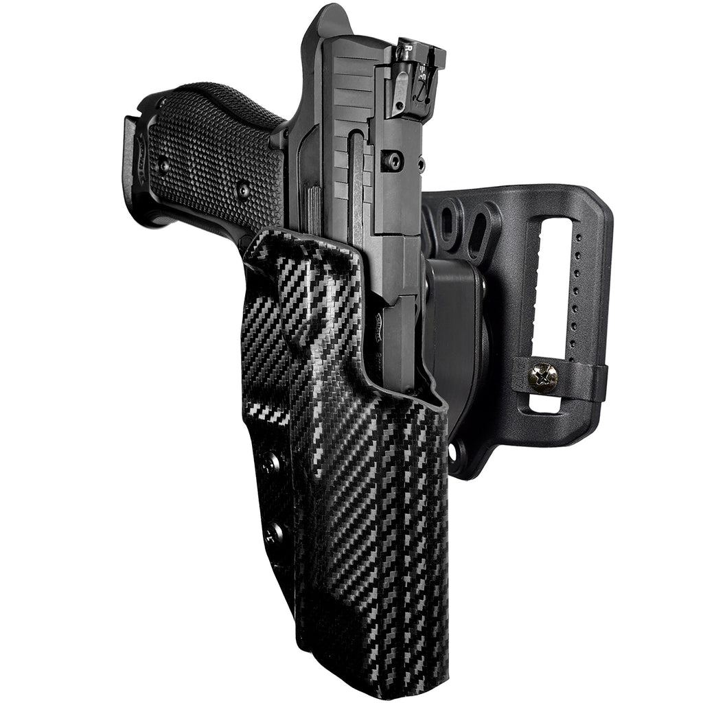Walther Q5 Match Steel Frame Quick Release Belt Loop Holster by Black Scorpion Outdoor Gear – view 2