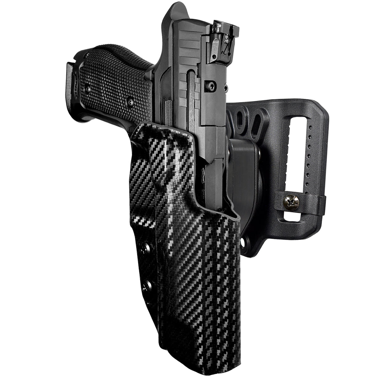 Walther Q5 Match Steel Frame Quick Release Belt Loop Holster by Black Scorpion Outdoor Gear – view 2