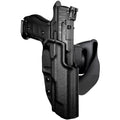 Walther Q5 Match Steel Frame OWB Quick Release Paddle Holster by Black Scorpion Outdoor Gear