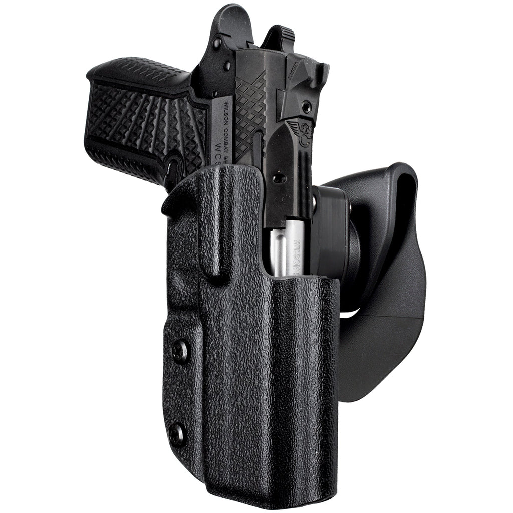 Wilson Combat SFX9 4'' OWB Quick Release Paddle Holster by Black Scorpion Outdoor Gear
