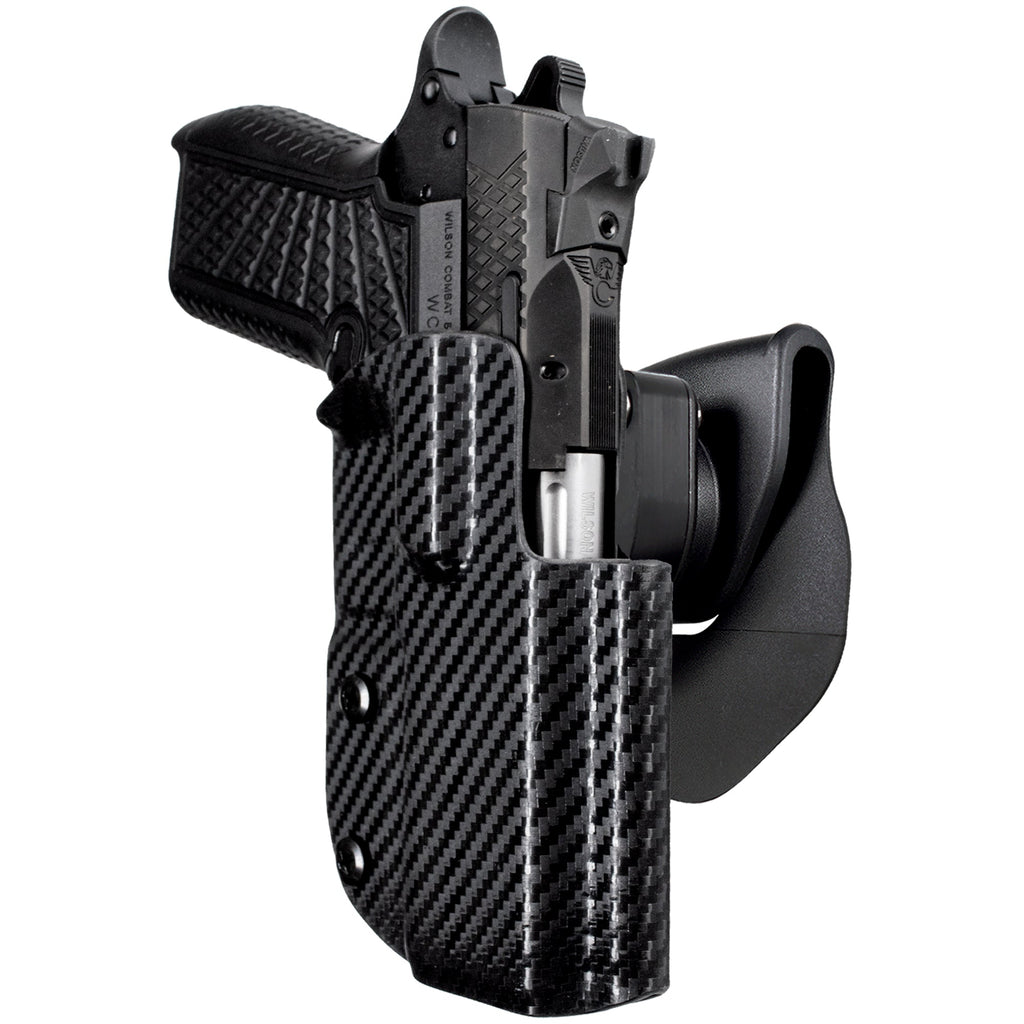 Wilson Combat SFX9 4'' OWB Quick Release Paddle Holster by Black Scorpion Outdoor Gear – view 2