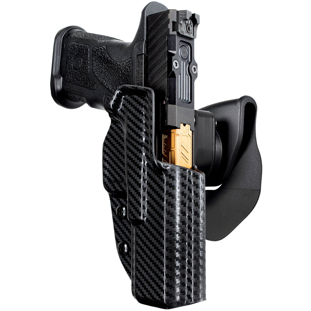 ZEV OZ9 OWB Quick Release Paddle Holster by Black Scorpion Outdoor Gear – view 2