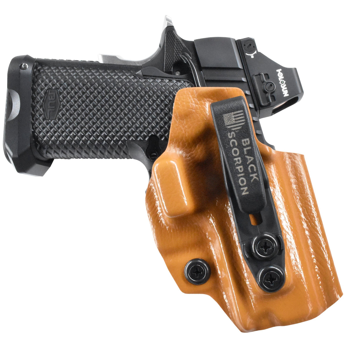 Bul Armory SAS II UL 3.25'' IWB Belt Wing Tuckable Holster by Black Scorpion Outdoor Gear – view 5