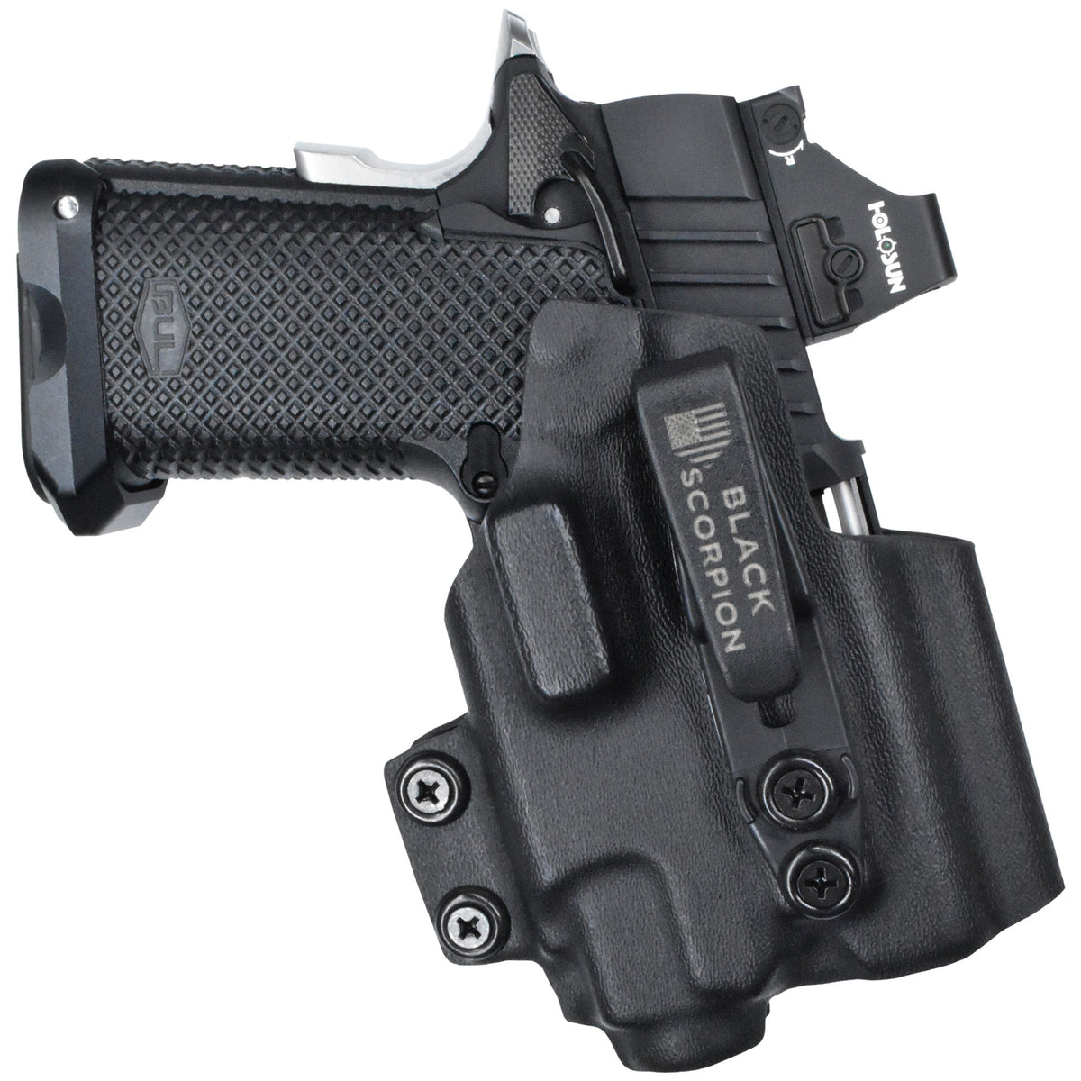 Bul Armory SAS II UL 3.25'' w/ Streamlight TLR-8AG IWB Belt Wing Tuckable Holster by Black Scorpion Outdoor Gear
