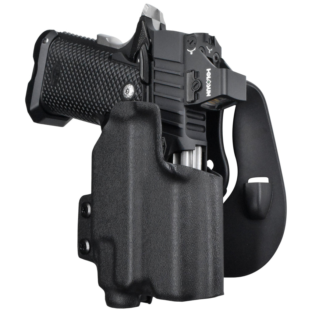 Bul Armory SAS II UL 3.25'' w/ Streamlight TLR-8AG OWB Paddle Holster by Black Scorpion Outdoor Gear
