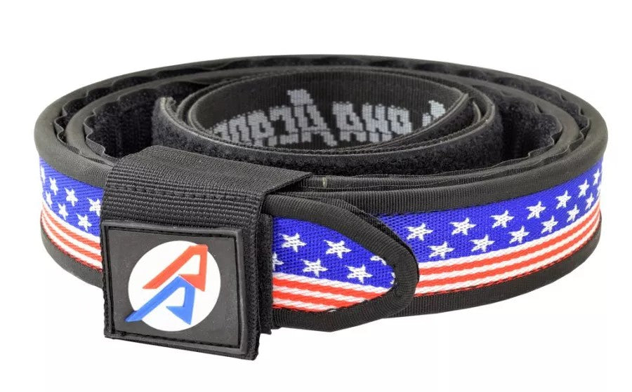 Competition Belt, Double Alpha National Flag