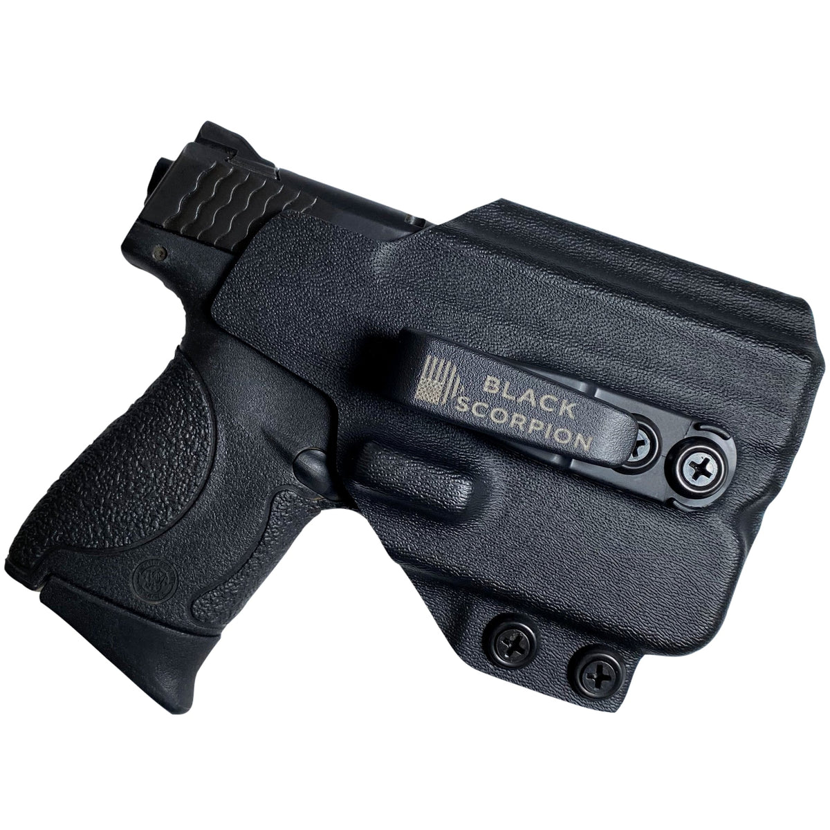 Smith & Wesson M&P Shield Plus w/ TLR-6 Belt Wing Tuckable Holster by Black Scorpion Outdoor Gear – view 3